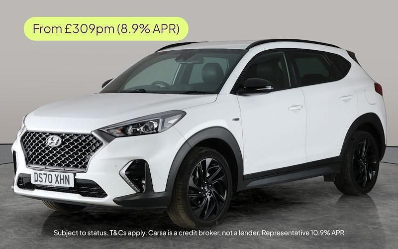 White Used 2020 Hyundai Tucson N Line SUV | £17,490 (Fair price) - Image 1/3