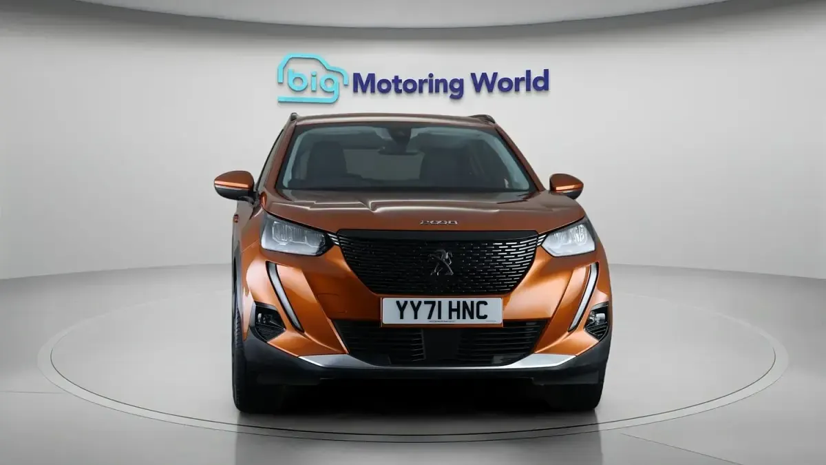 Used Peugeot 2008 Allure Premium 101 HP (74 kW) 2021 Orange SUV