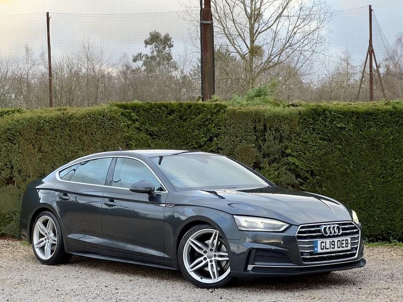Used Audi A5 S-Line 2019 Grey Hatchback
