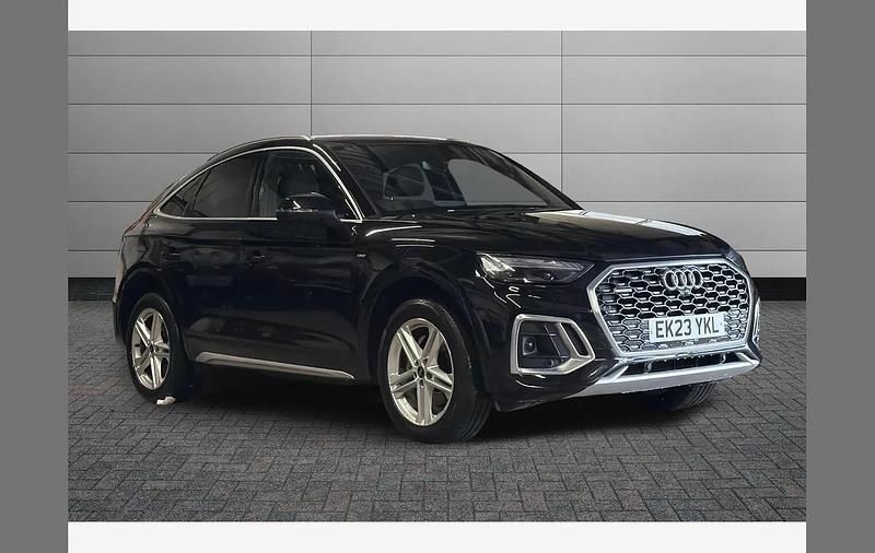 Used Audi Q5 Sportback S-Line 204 HP (150 kW) 2023 Black SUV