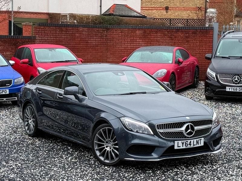 Grey Used 2015 Mercedes CLS220 AMG line Coupe | £14,990 (Fair price) - Image 1/1