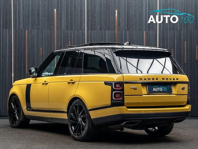 Used Land Rover Range Rover S 525 HP (386 kW) 2021 Yellow SUV