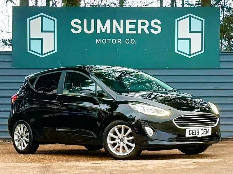 Used Ford Fiesta Titanium 2019 Black Hatchback