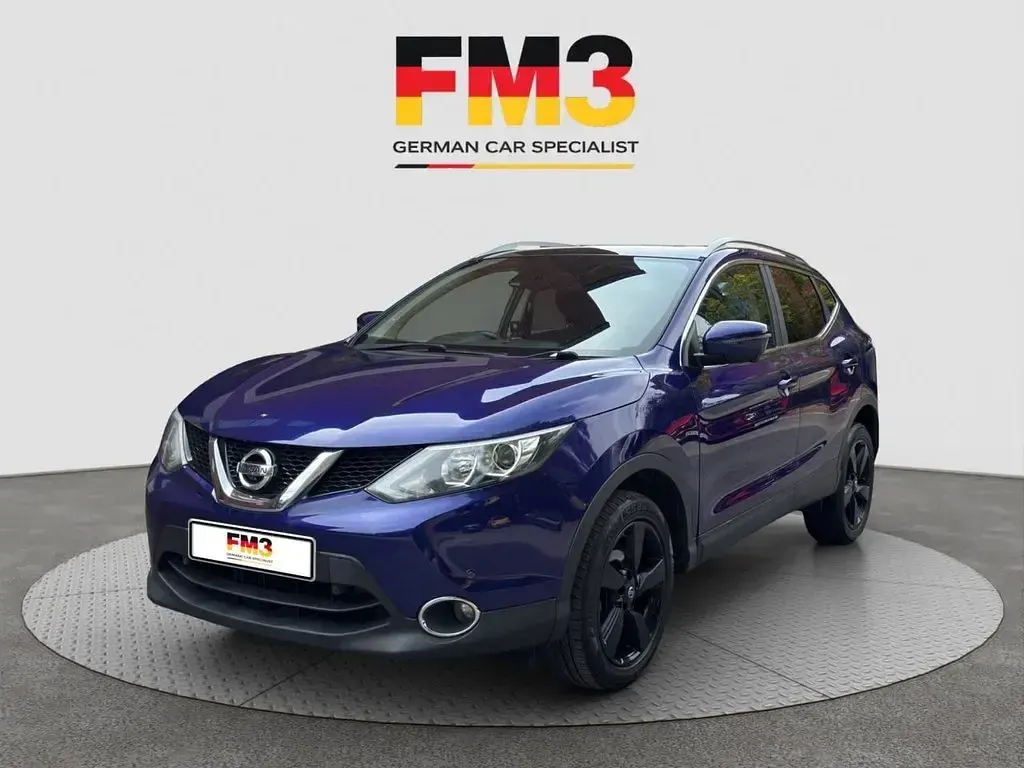 Used Nissan Qashqai N-TEC 110 HP (80 kW) 2015 Blue SUV