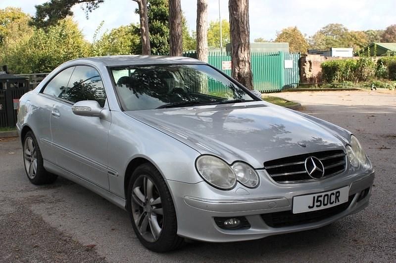 Silver Used 2009 Mercedes CLK220 Avantgarde | £2,495 (Fair price) - Image 1/4