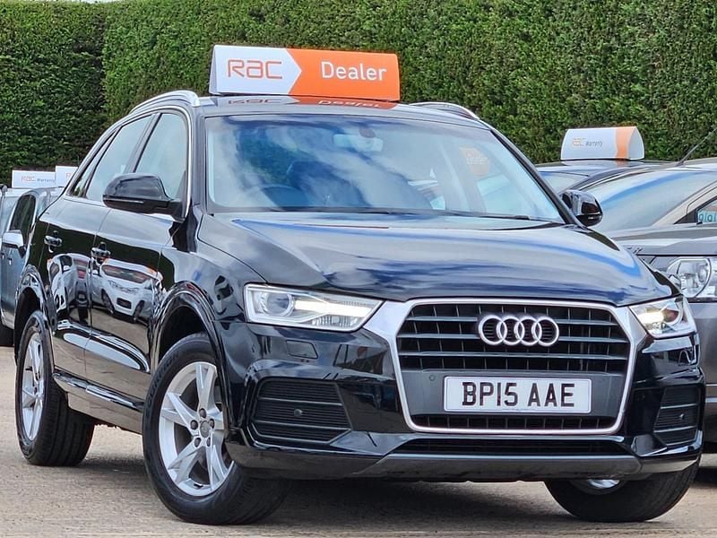 Black Used 2015 Audi Q3 SUV | £12,995 (A bit pricey) - Image 1/4