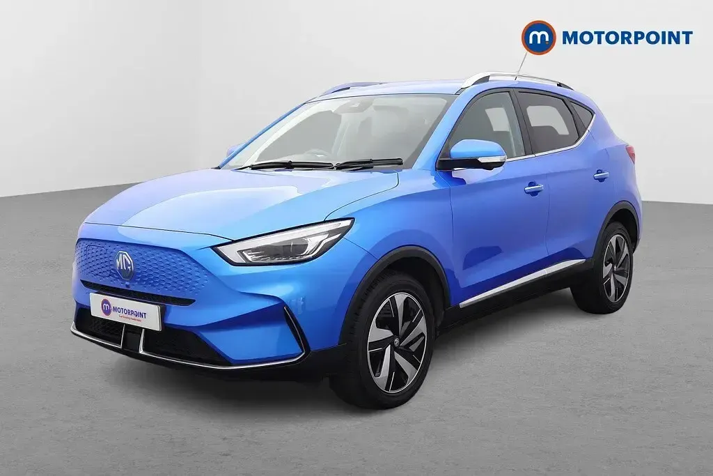 Used MG ZS Trophy Connect 114 kW (156 HP) 2024 Blue SUV