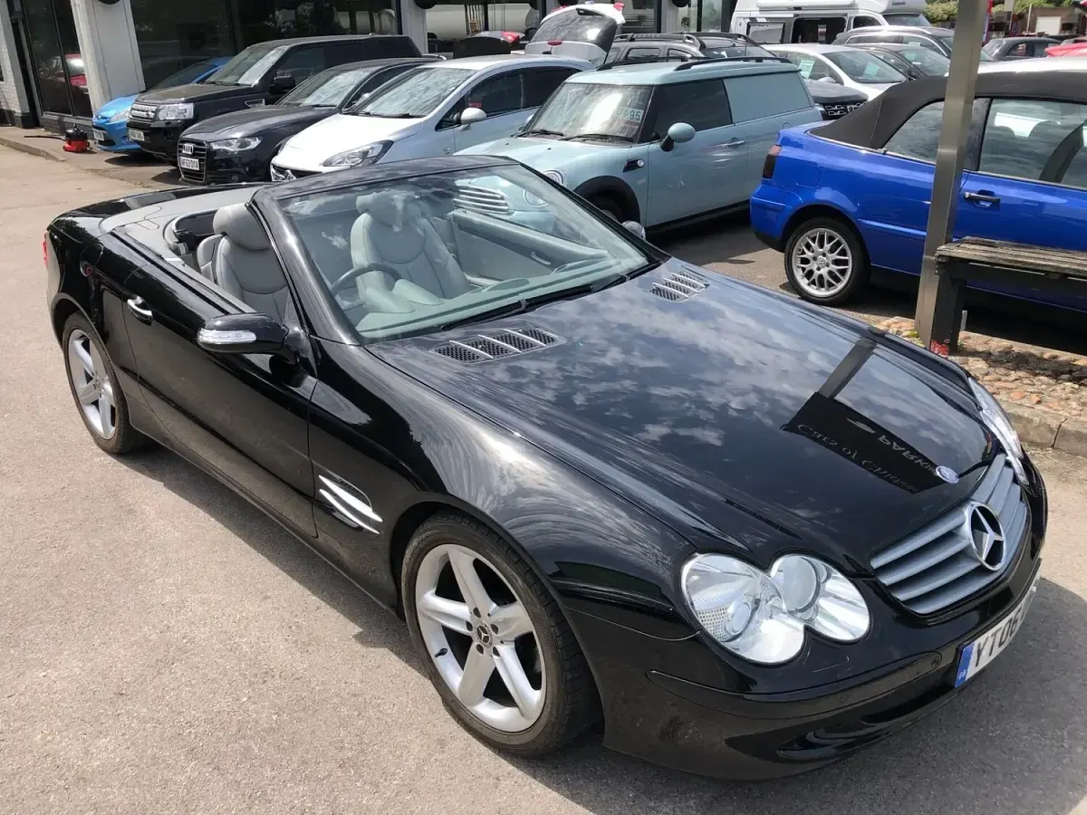 Used Mercedes SL350 2006 Black Cabriolet