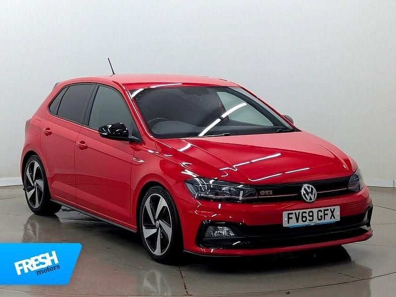 Used VW Polo GTI 200 HP (147 kW) 2019 Red Hatchback