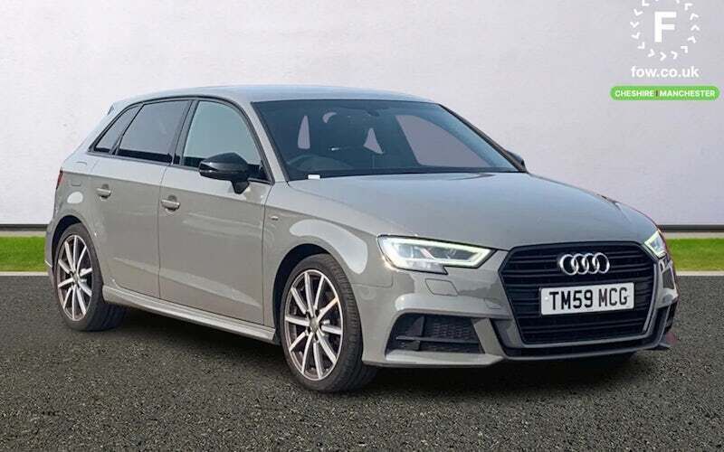 Grey Used 2019 Audi A3 Sportback Black Edition Hatchback | £18,399 (Fair price) - Image 1/3