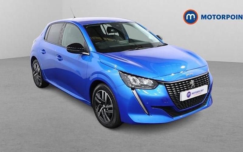 Second-hand Peugeot 208 Allure+ 102 CP (75 kW) 2023 Albastru Hatchback
