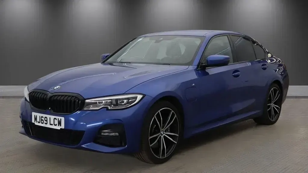 Used BMW 330e M Sport 2019 Blue Sedan