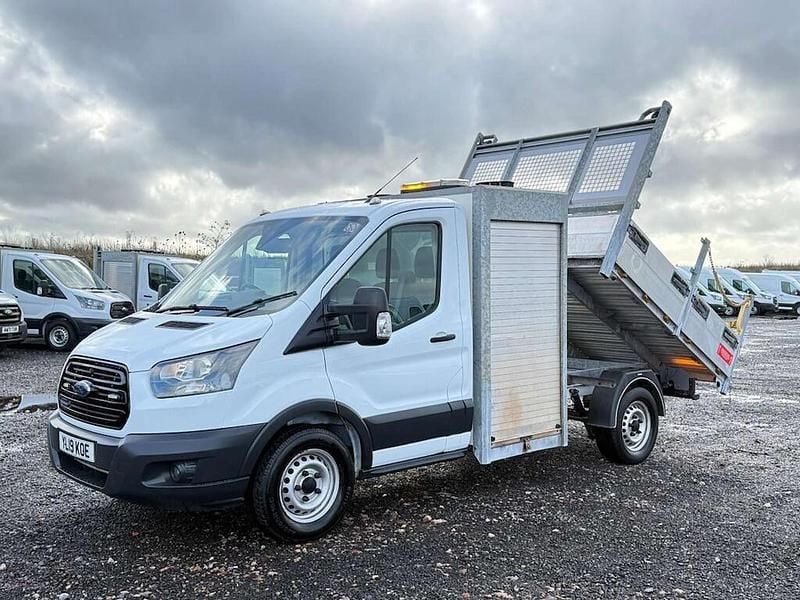 Used Ford Transit 130 HP (95 kW) 2019 White Cabriolet