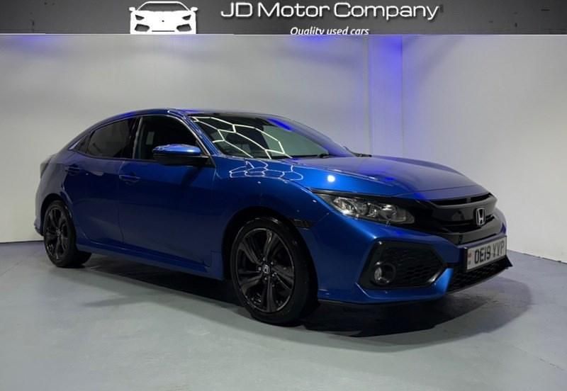 Blue Used 2019 Honda Civic SR Hatchback | £9,850 (Fair price) - Image 1/4