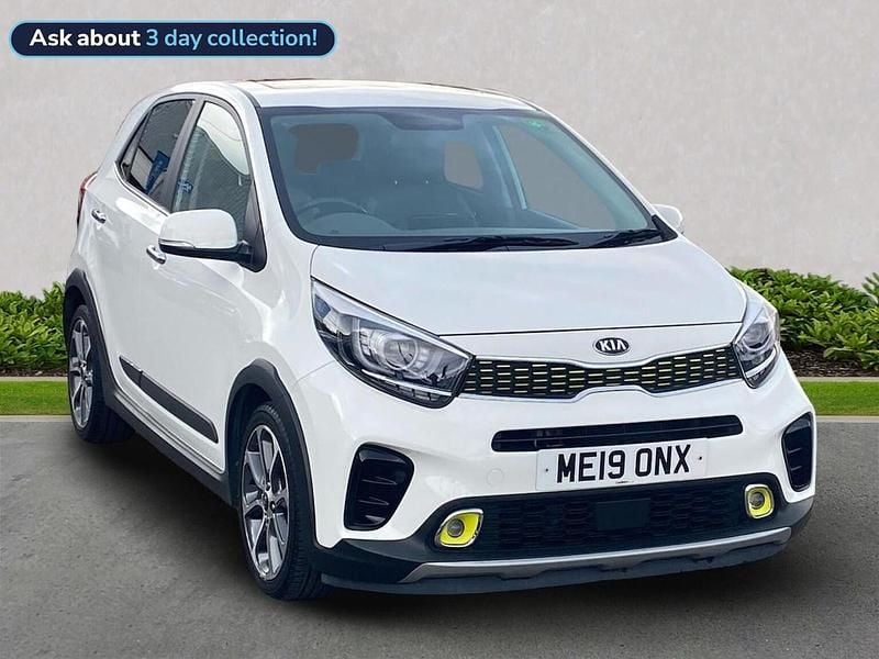 White Used 2019 Kia Picanto X-Line Hatchback | £11,006 (Good price) - Image 1/4
