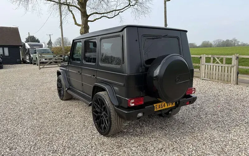 Usado Mercedes G350 211 HP (155 kW) 2014 Prateado SUV