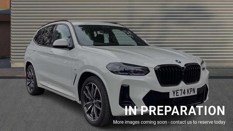 White Used 2024 BMW X3 M Sport SUV | £44,991 (Expensive) - Image 1/4