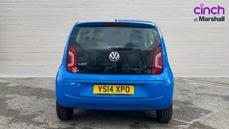 Used VW up! move up! 60 HP (44 kW) 2014 Blue Hatchback