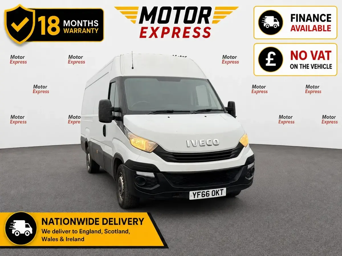 Used Iveco Daily 146 HP (107 kW) 2016 White Van