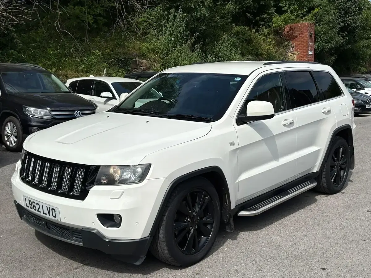 Used Jeep Grand Cherokee Limited 2012 White SUV