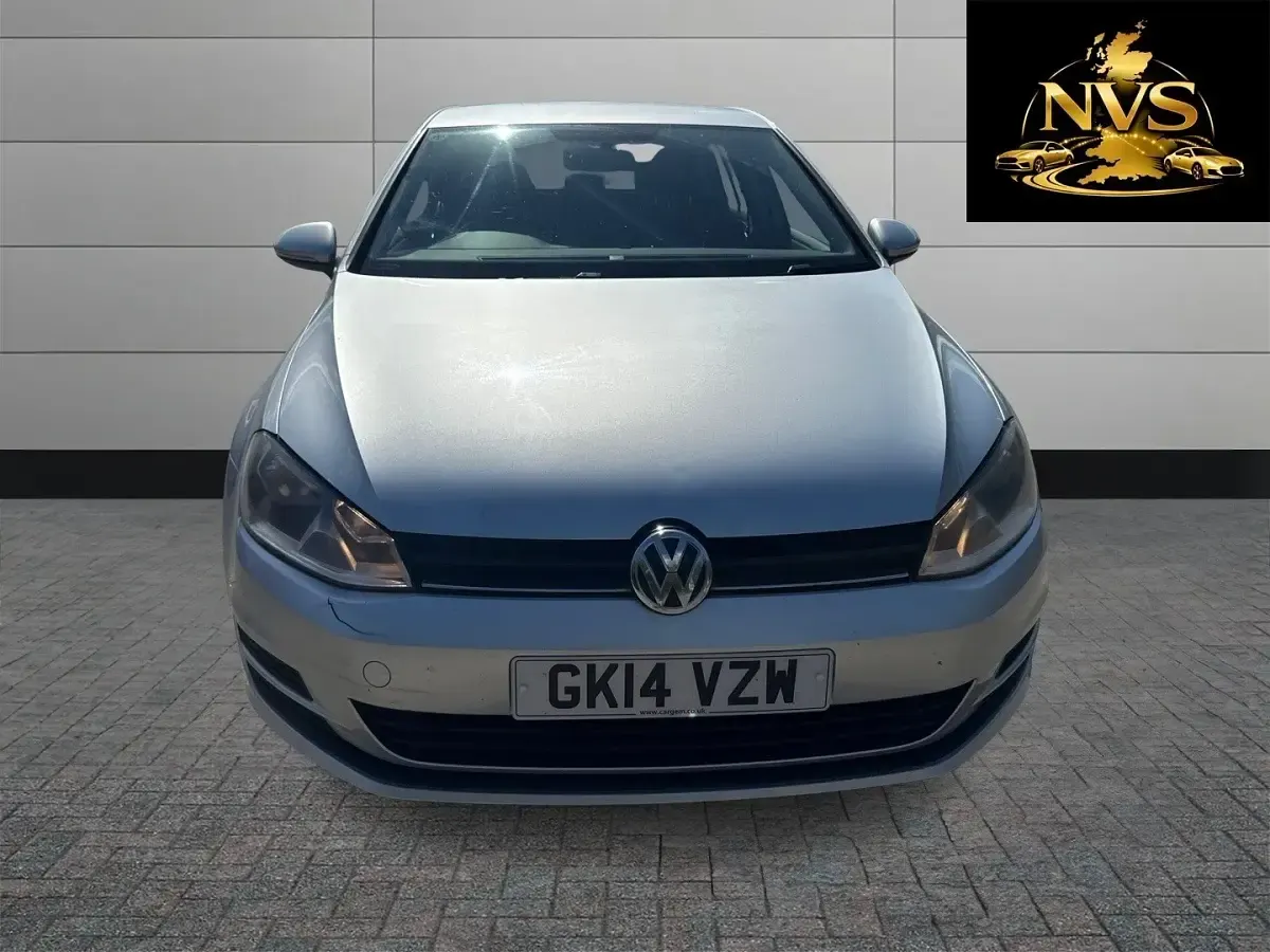 Used VW Golf VII S 103 HP (75 kW) 2014 Silver Hatchback