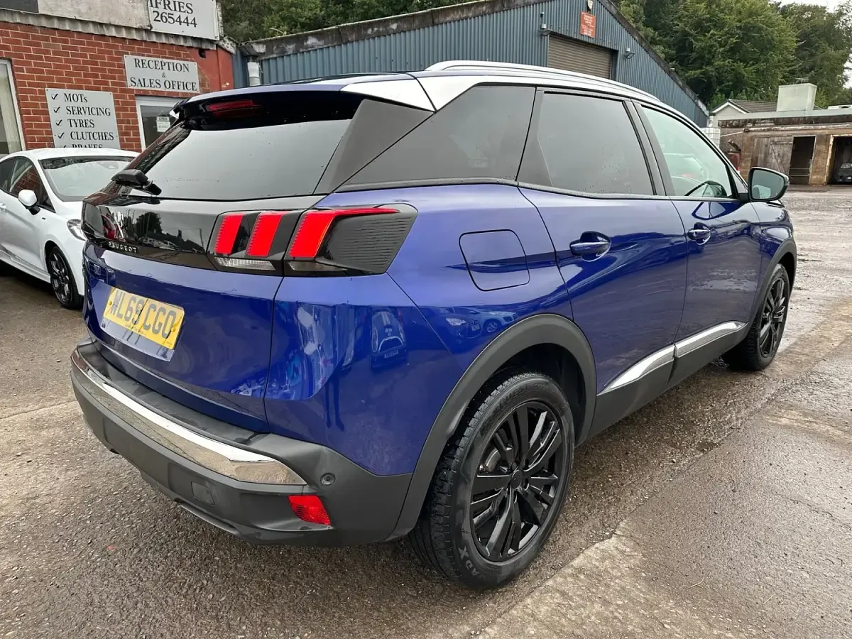 Used Peugeot 3008 Allure 130 HP (95 kW) 2020 Blue SUV