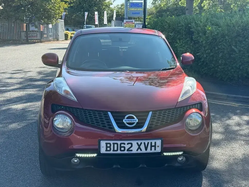 Used Nissan Juke Acenta 117 HP (86 kW) 2012 Red SUV