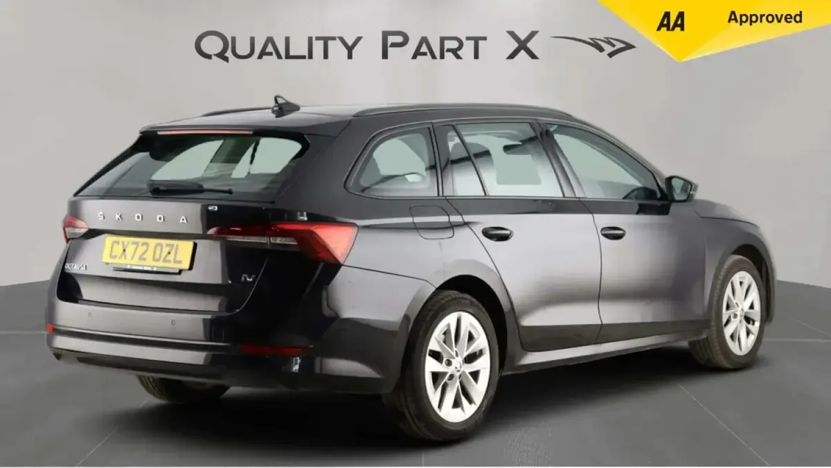 Begagnad Skoda Octavia SE Technology 2022 Svart Kombi