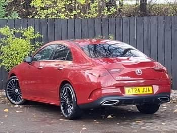 Used Mercedes CLA220 AMG Line Premium Plus 190 HP (139 kW) 2024 Red Sedan