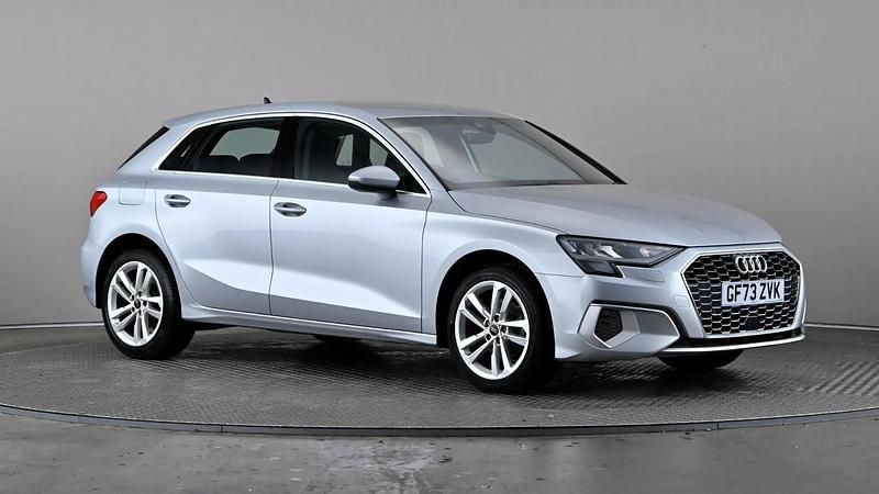 Silver Used 2023 Audi A3 Sport Hatchback | £18,298 (Good price) - Image 1/3