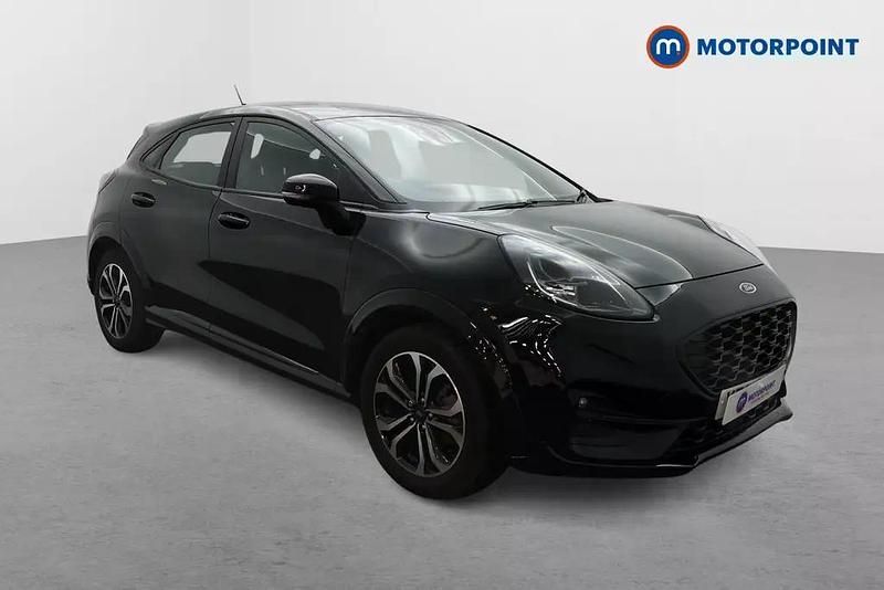 Black Used 2023 Ford Puma ST-Line Hatchback | £16,649 (Fair price) - Image 1/4