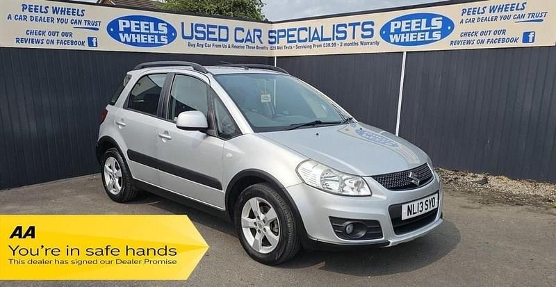Silver Used 2013 Suzuki SX4 SZ4 SUV | £2,675 (Super price) - Image 1/4