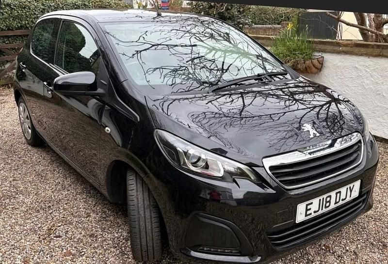 Used Peugeot 108 Active 68 HP (50 kW) 2018 Black Hatchback