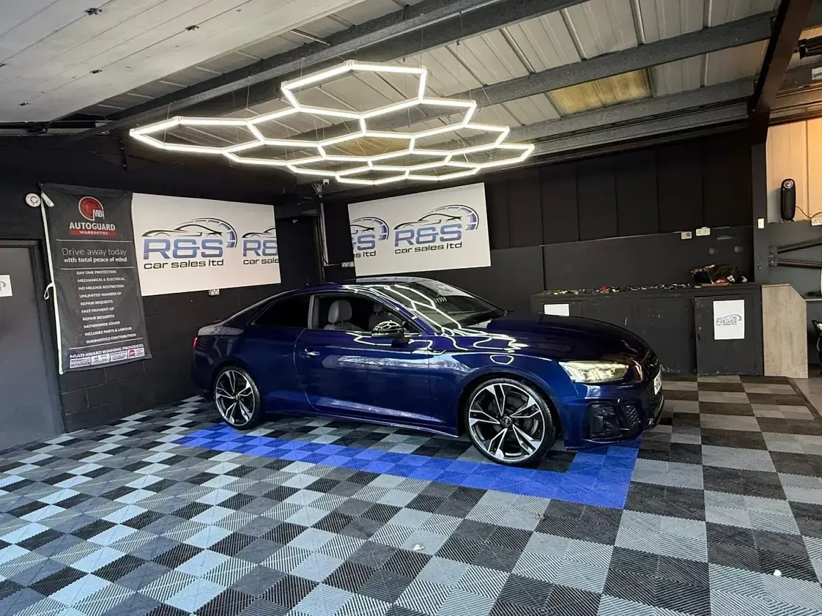 Used Audi A5 S-Line 2021 Blue Coupe