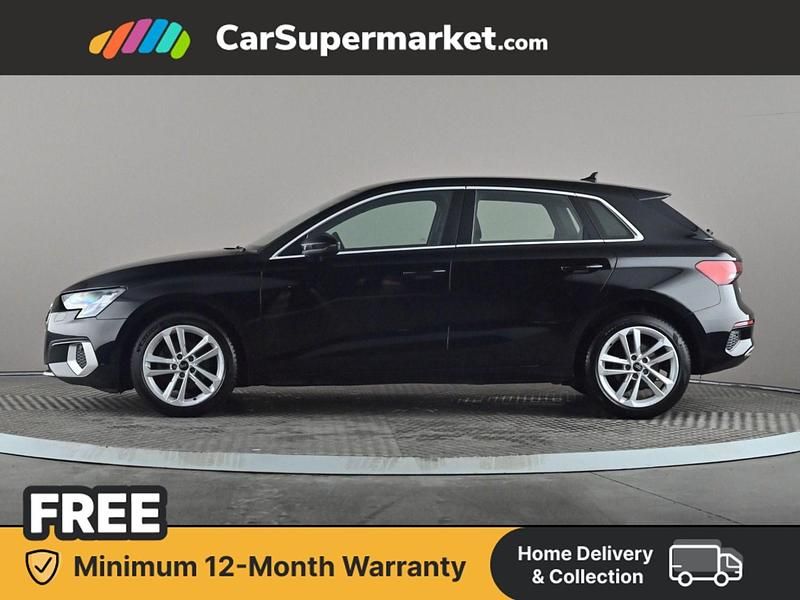 Used Audi A3 Sport 110 HP (80 kW) 2022 Black Sedan