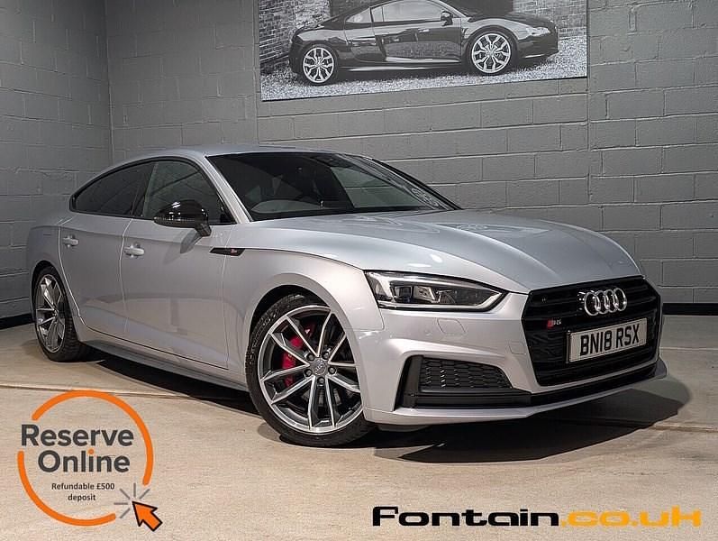 Used Audi S5 Business 354 HP (260 kW) 2018 Floret silver Coupe