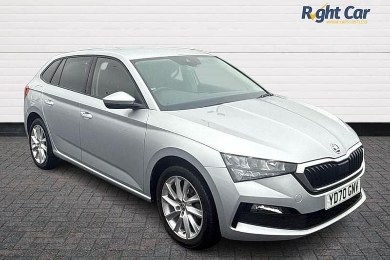 Used Skoda Scala SE L 115 HP (84 kW) 2020 Silver Hatchback