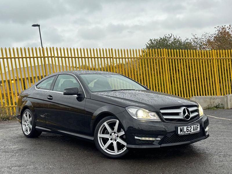 Black Used 2012 Mercedes C250 AMG Coupe | £7,894 (A bit pricey) - Image 1/4