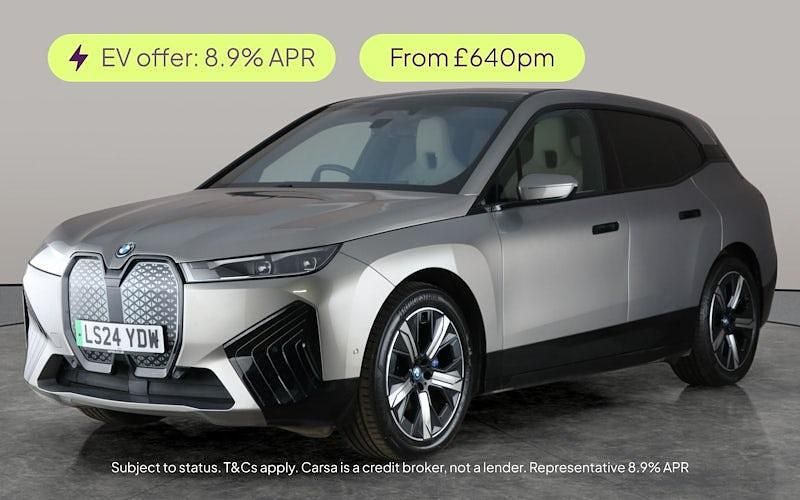 Grey Used 2024 BMW iX M Sport SUV | £36,764 (Super price) - Image 1/3