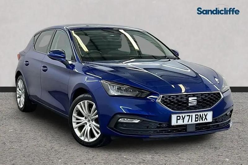 Used Seat Leon SE Dynamic 2021 Blue Hatchback