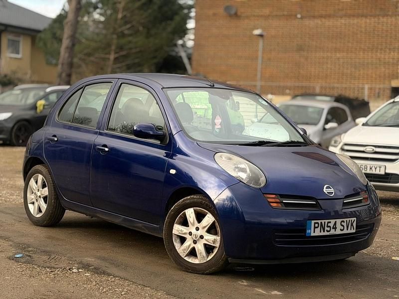 Used Nissan Micra 2004 Blue Hatchback