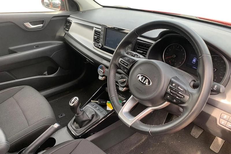Used Kia Rio Air 2019 Red Hatchback