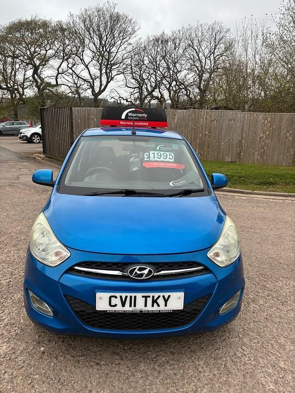 Used Hyundai i10 Active 86 HP (63 kW) 2011 Blue Hatchback