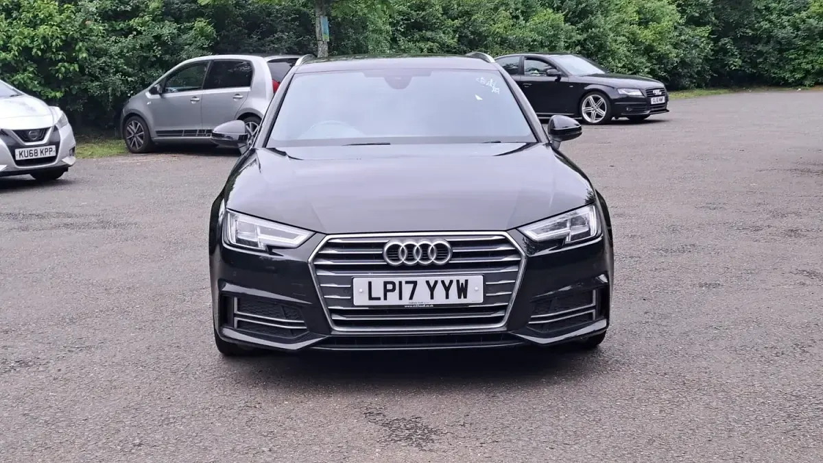 Used Audi A4 S-Line 150 HP (110 kW) 2017 Black Estate