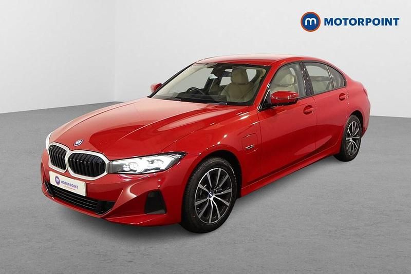Used BMW 330e Sport Line 292 HP (214 kW) 2023 Red Sedan