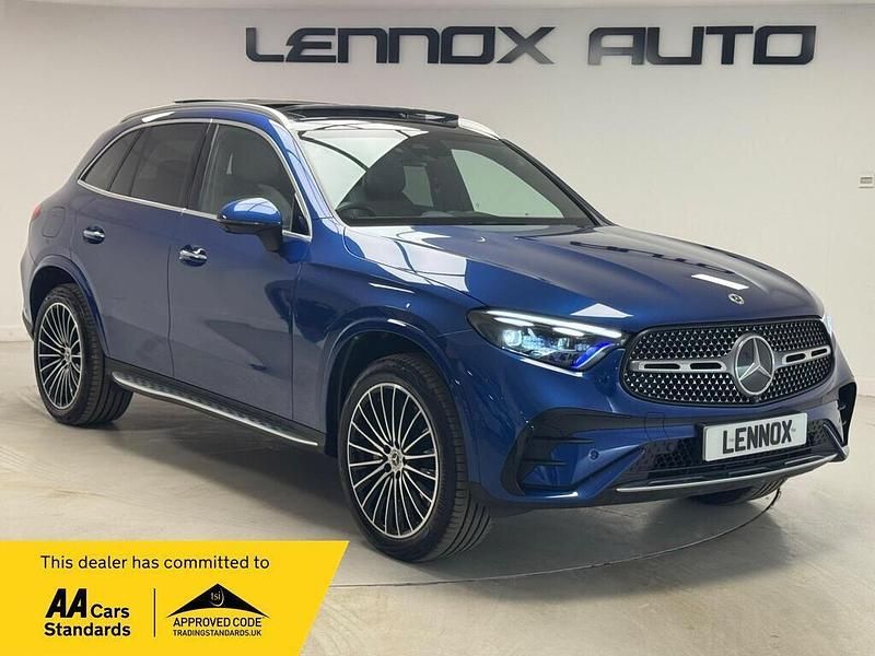 Used Mercedes GLC300e AMG line 2024 Blue Estate