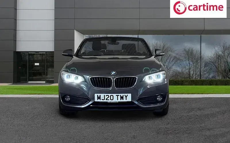 Used BMW 218 Sport Line 150 HP (110 kW) 2020 Grey Cabriolet