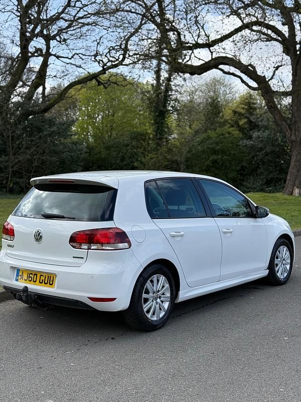 Used VW Golf VI 2011 White Hatchback