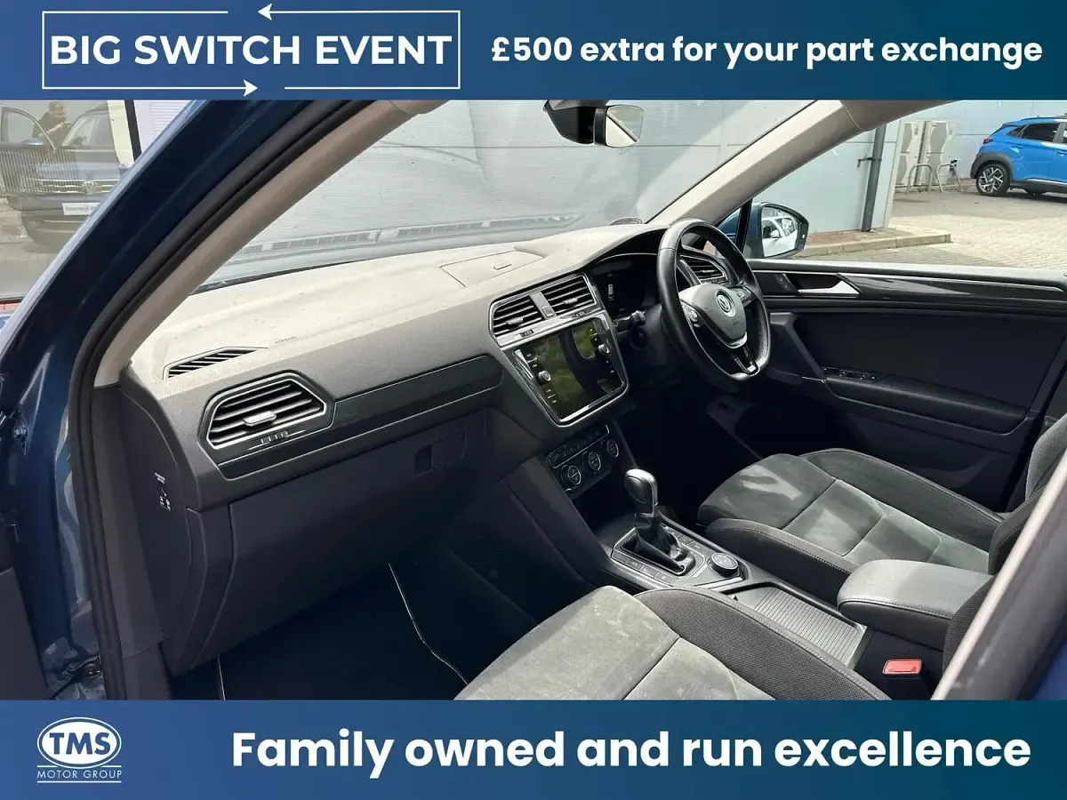 Used VW Tiguan Allspace SEL 150 HP (110 kW) 2018 Blue SUV