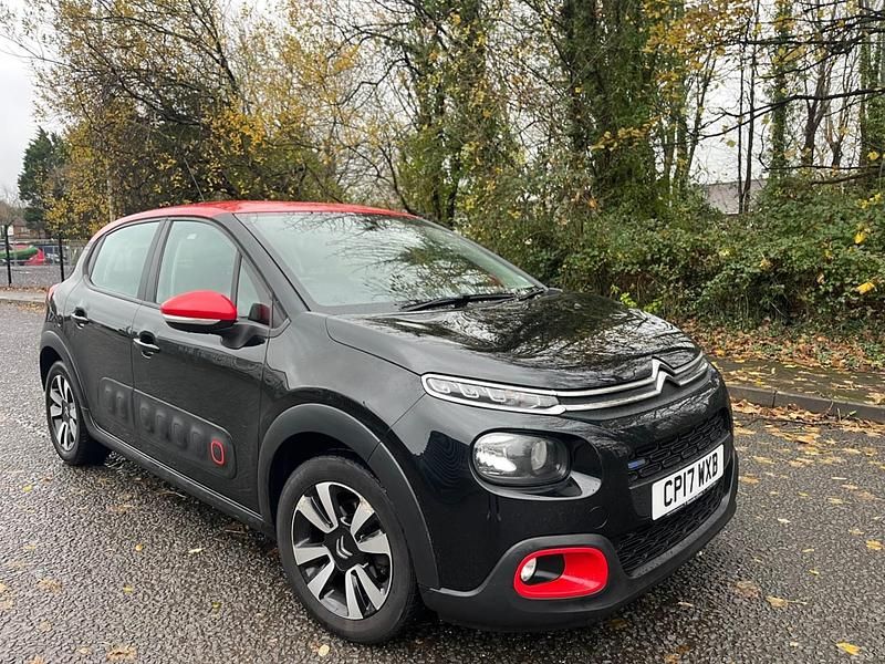 Black Used 2017 Citroën C3 Feel Hatchback | £4,950 (Good price) - Image 1/4